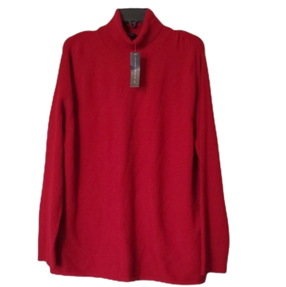 Investments Sweaters - NWT Investments turtleneck rib sweater plus size